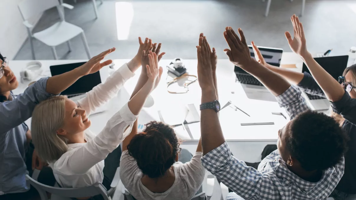 Gaming hardware team workspace