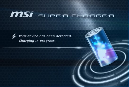 msi super charger features